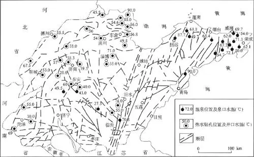 山東?。厝┑責豳Y源分布規律-地熱開發利用-地大熱能